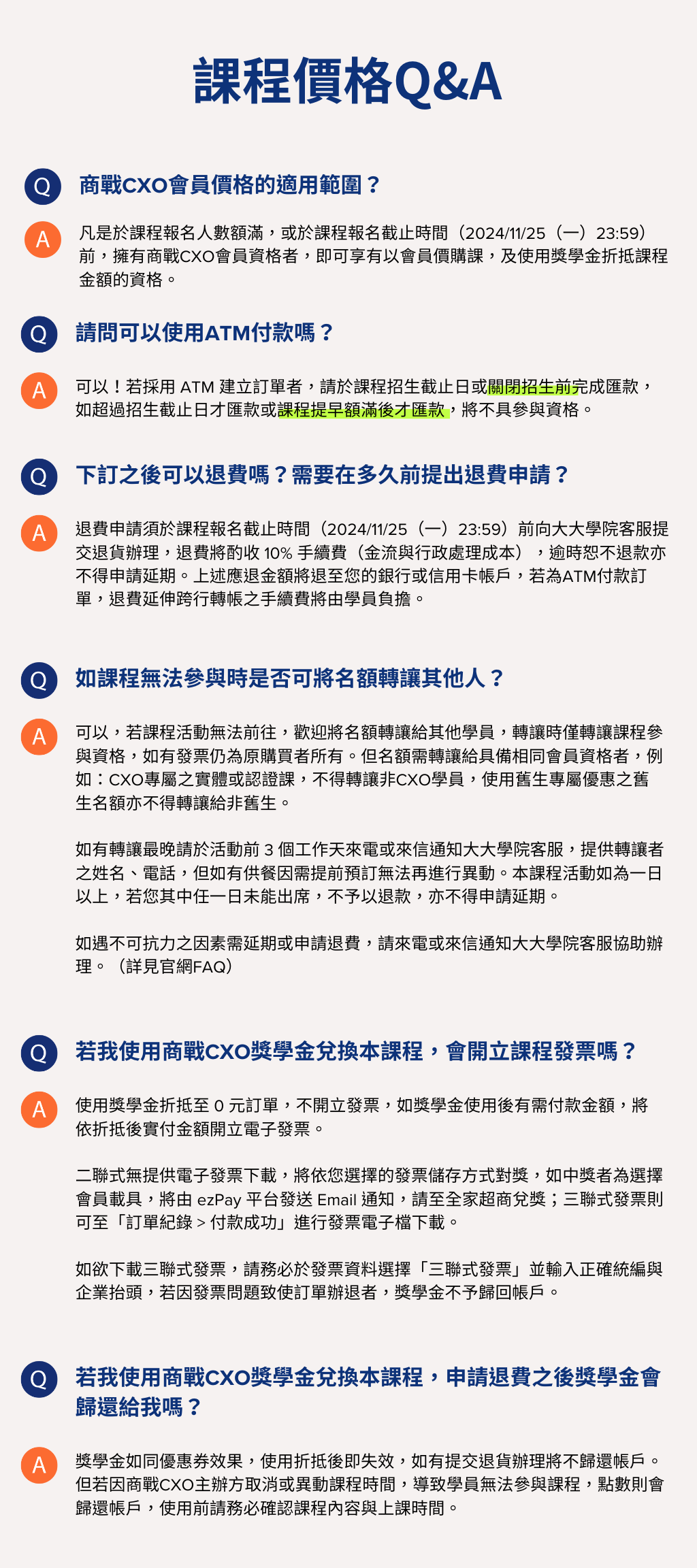 Q&A